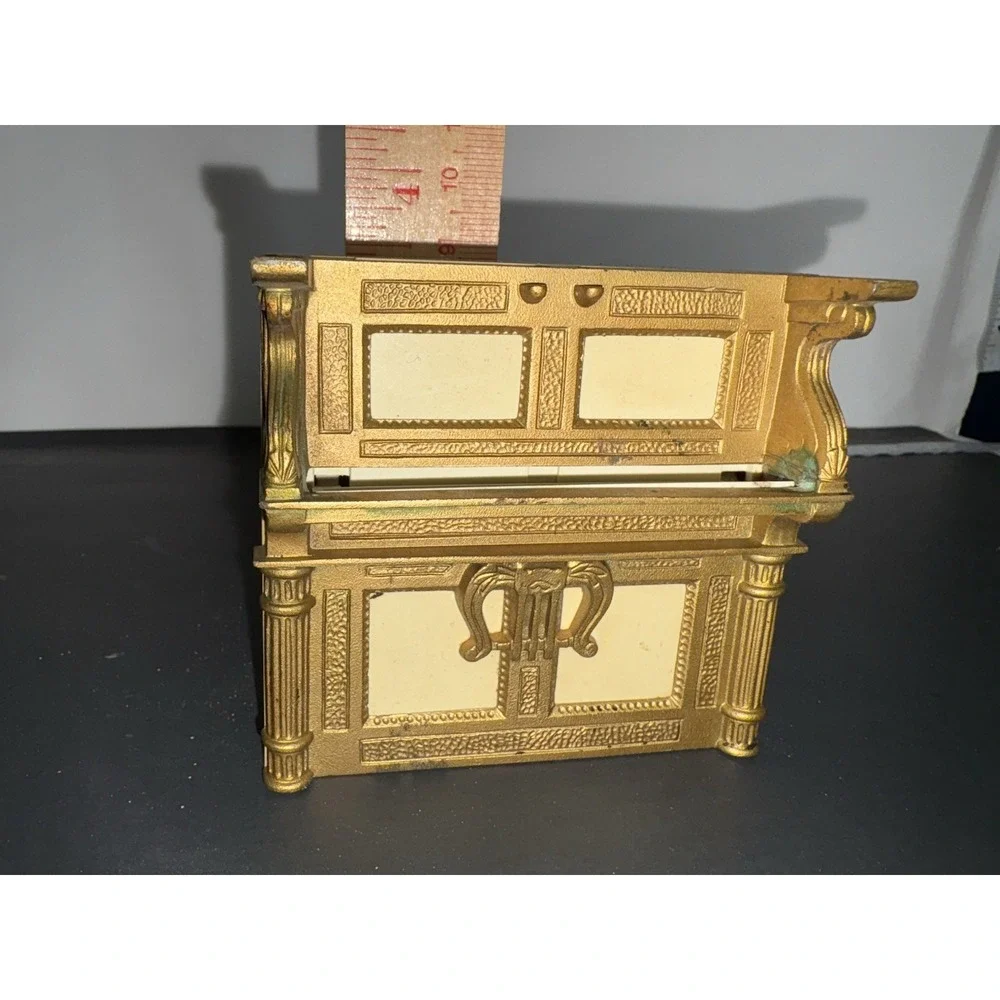 Vintage Pop-Up Piano Salt & Pepper Shakers Set Davis Products NY USA 4